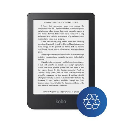 Rakuten Kobo Clara 2e E-Book Pantalla Táctil 16 Gb Wifi Azul