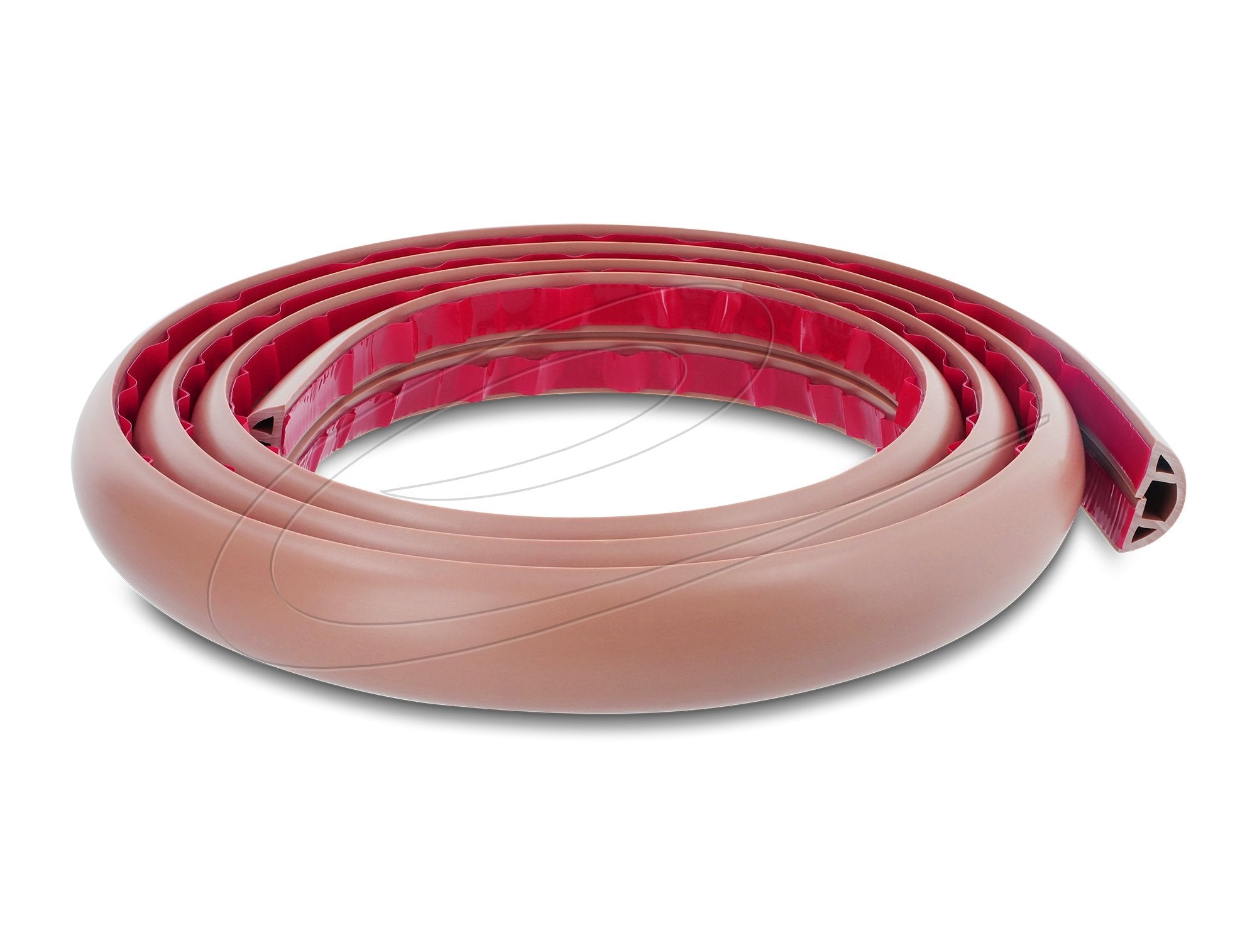 Delock Kabelkanal Pvc Flexibel 50 X 14 Mm - Länge 2 M Braun