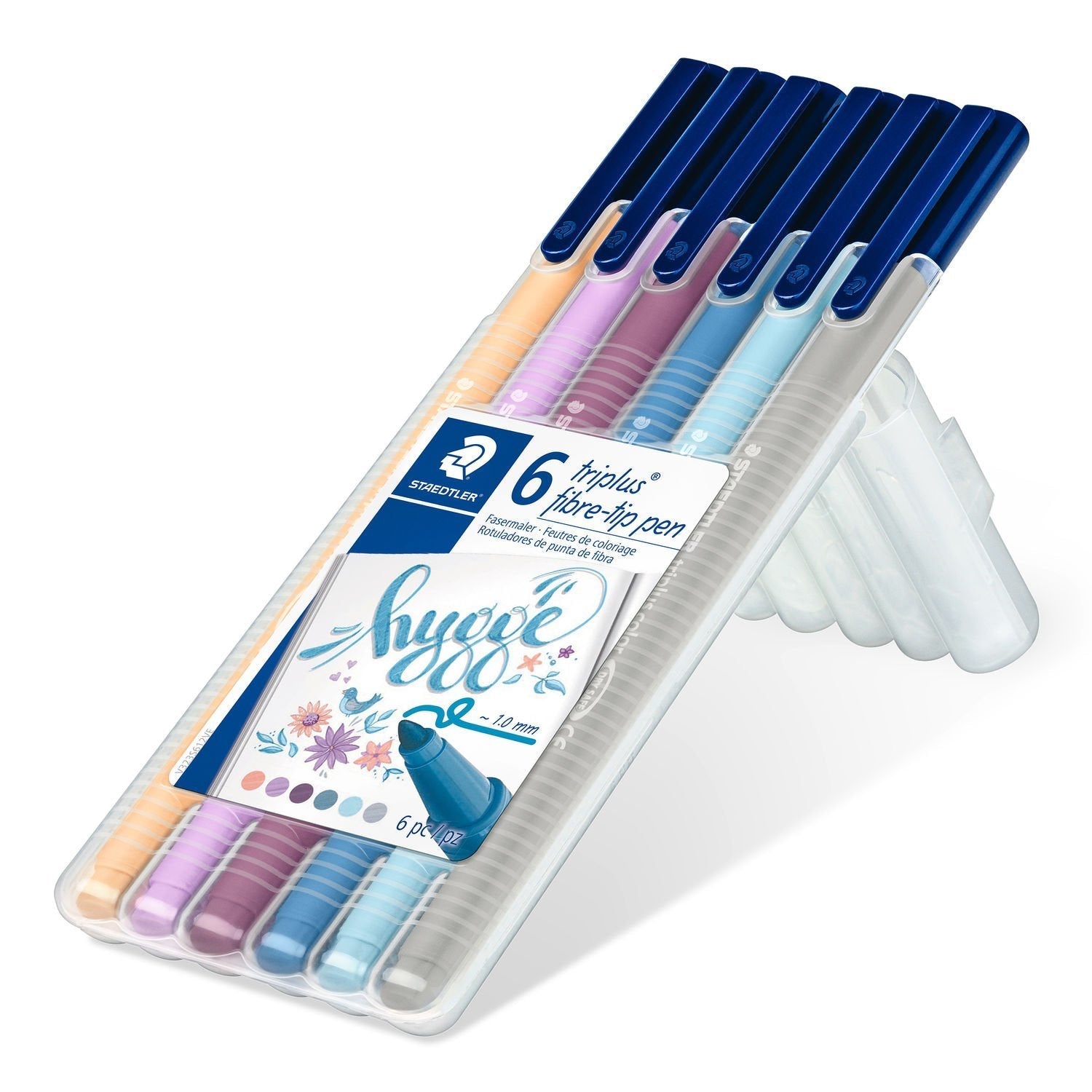 Staedtler Rotulador Triplus Color 323 C/Surtidos Suaves -Estuche 6u-