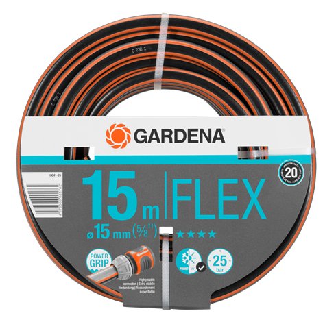 Manguera De Riego Flex Ø15mm (5/8") Rollo 15m. Gardena