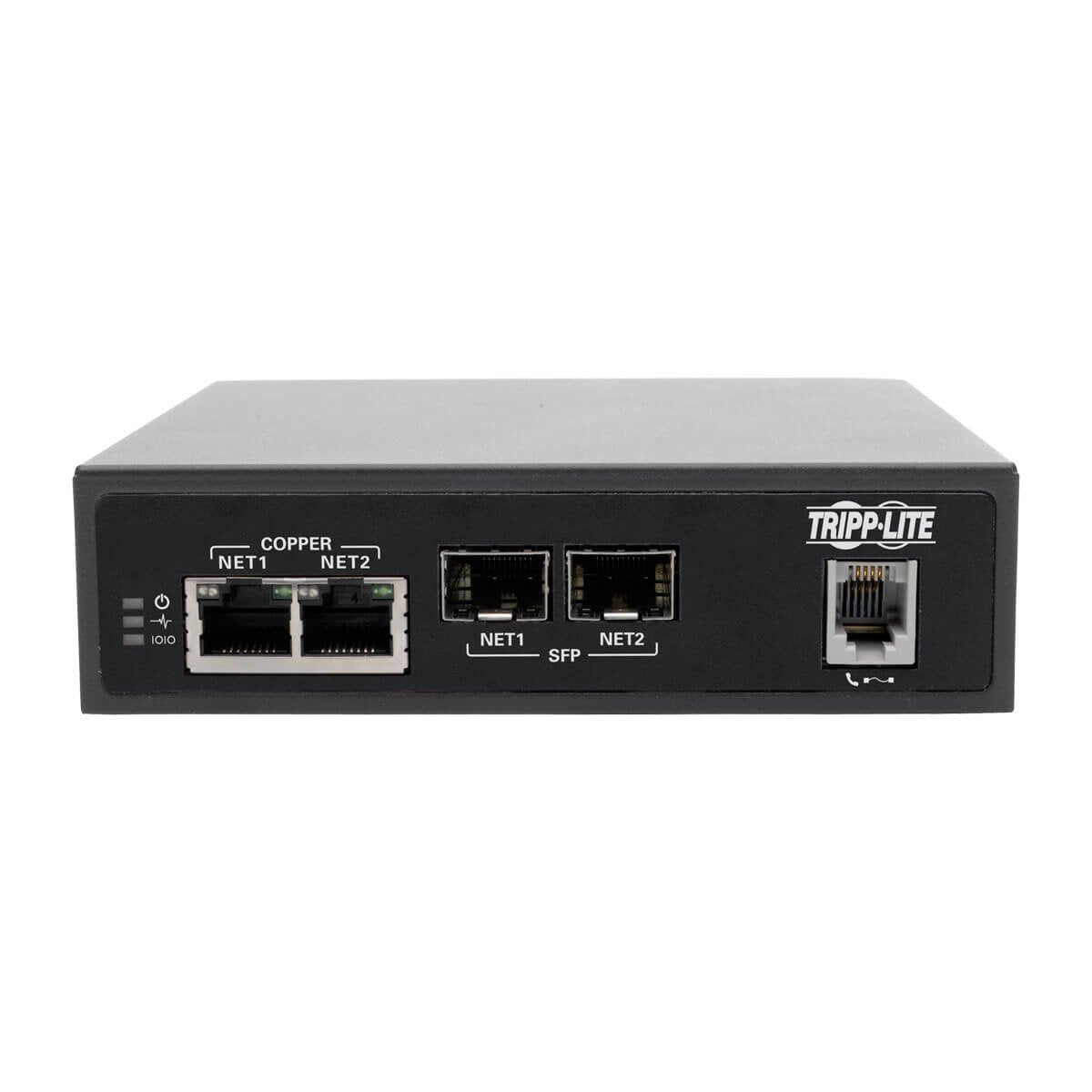 Eaton Tripp Lite   8-Port Console Server With Built-In Modem Dual Gbe Nic 4gb Flash And Dual Sfp