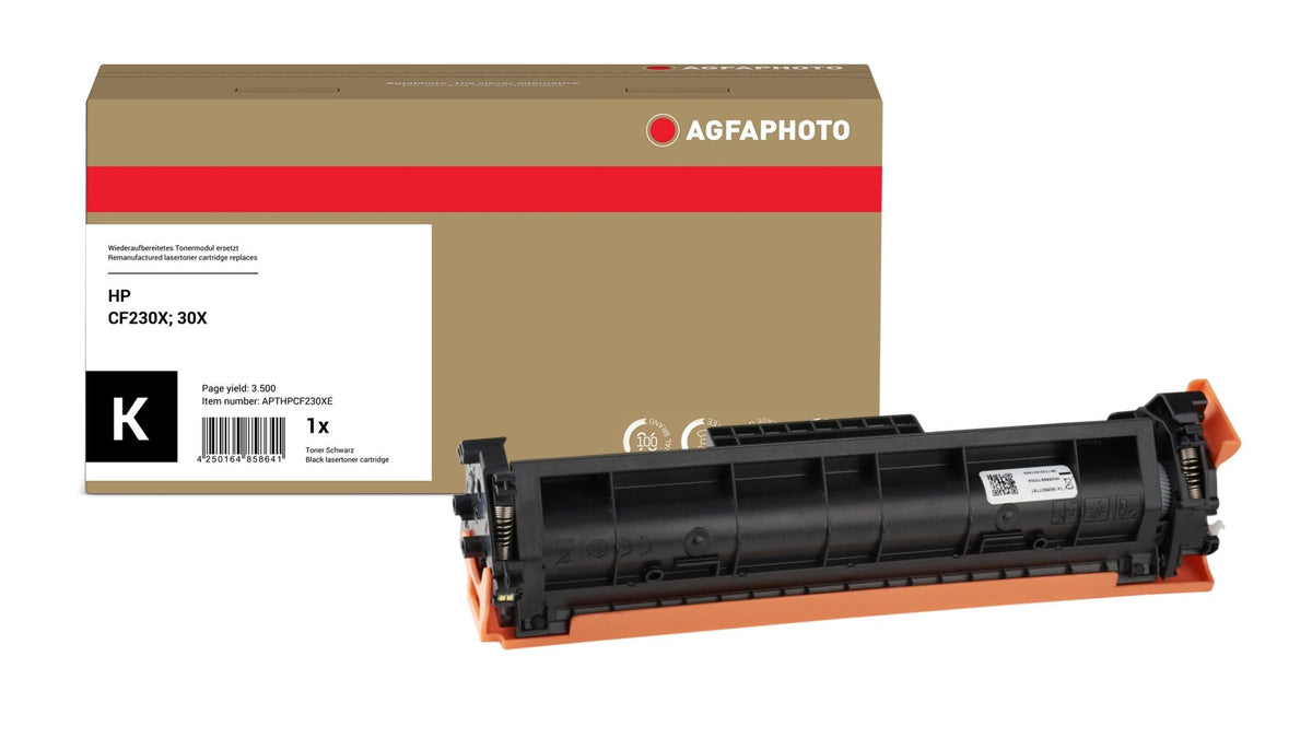 EAN 4250164858641 - AgfaPhoto APTHPCF230XE cartucho de tóner 1 pieza(s) Compatible Negro imagen 1