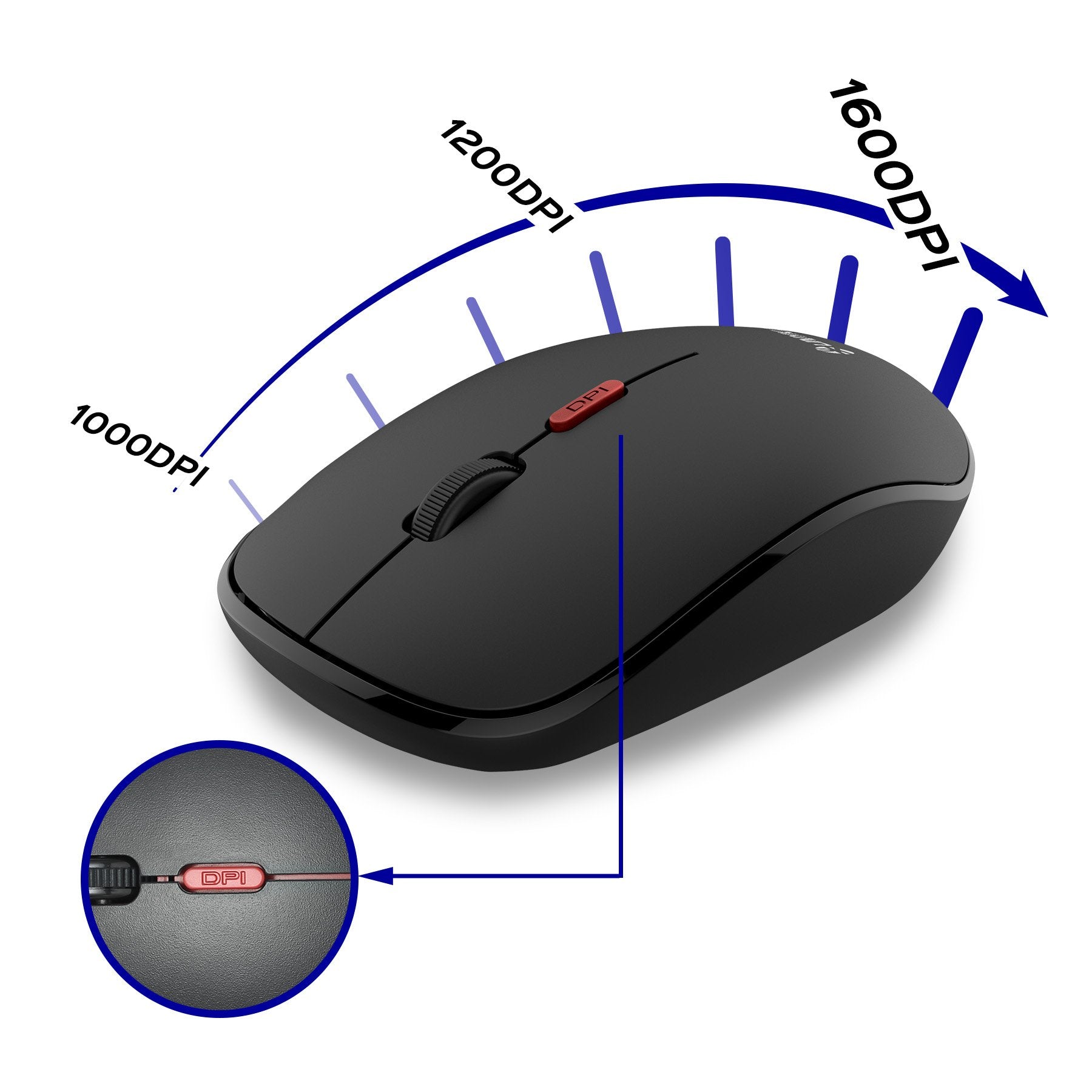 Unykach Uk39 Pack De Teclado Inalambrico Compacto + Raton Inalambrico 1600dpi, 3 Botones, Uso Ambidiestro - Disposicion