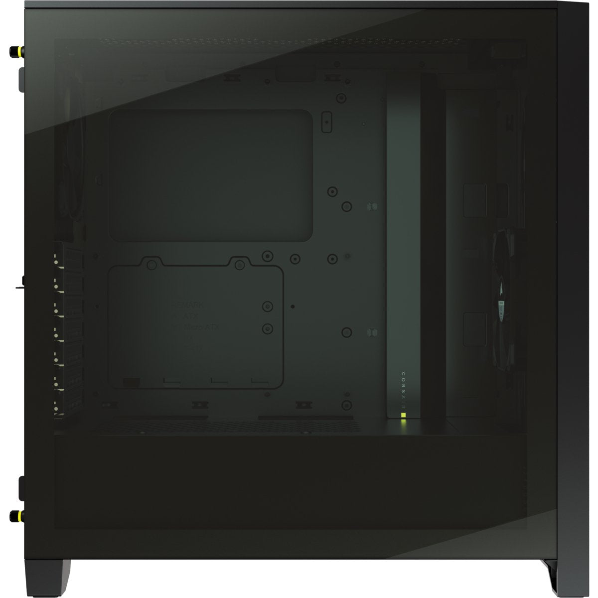 Caja Pc Atx Semitorre Corsair Icue 4000d Rgb Airflow Cristal Templado Negra