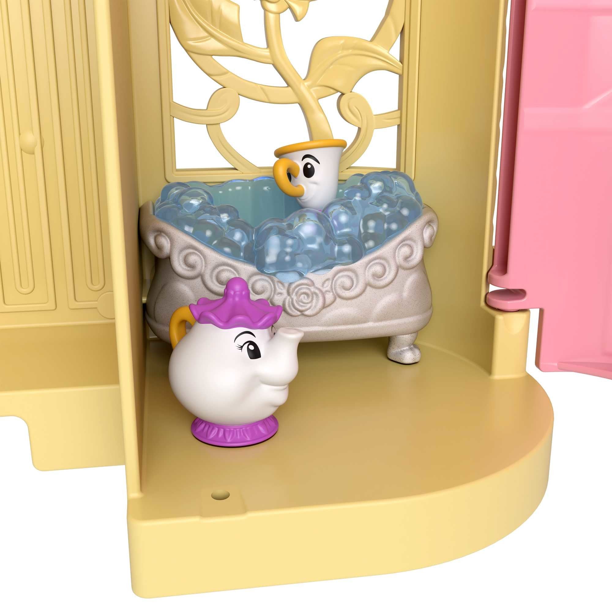 Mattel Disney Princess Belle'S Magical Surprise Castle Playset Play Building Hlw94