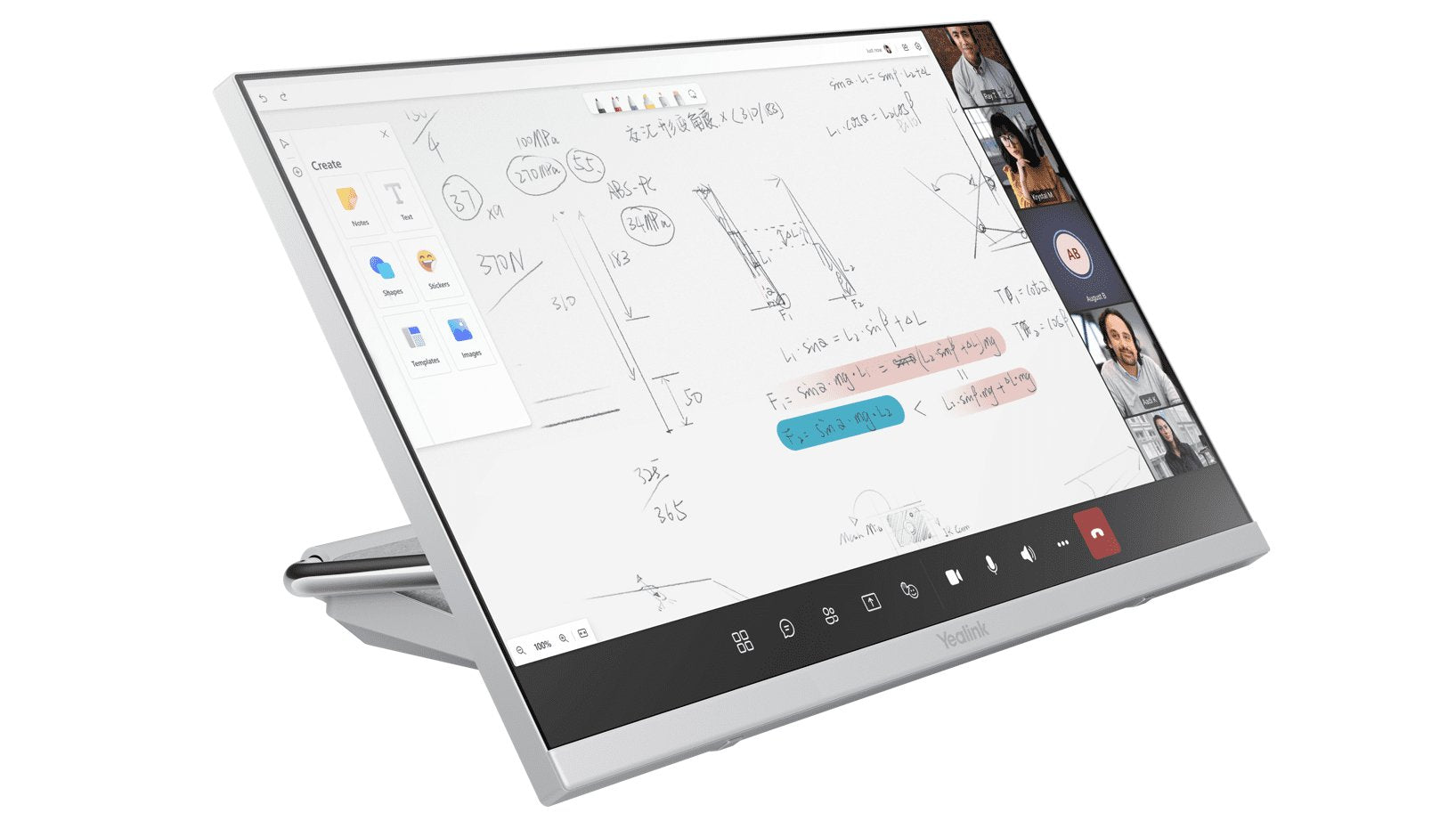 EAN 6938818311381 - Yealink DeskVision A24 sistema de video conferencia Barra de colaboración de vídeo imagen 3