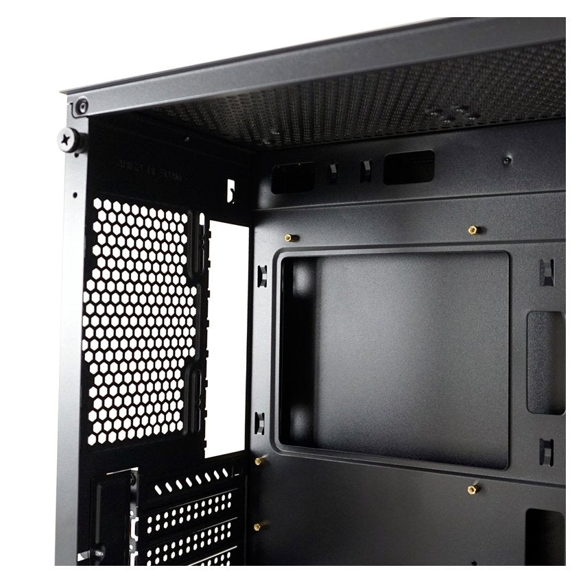 Caja Pc Lc-Power Gaming 712mb M-Atx Polynom X Black, 2*Usb2.0, 1*Usb3.0, Meshfrontpanel