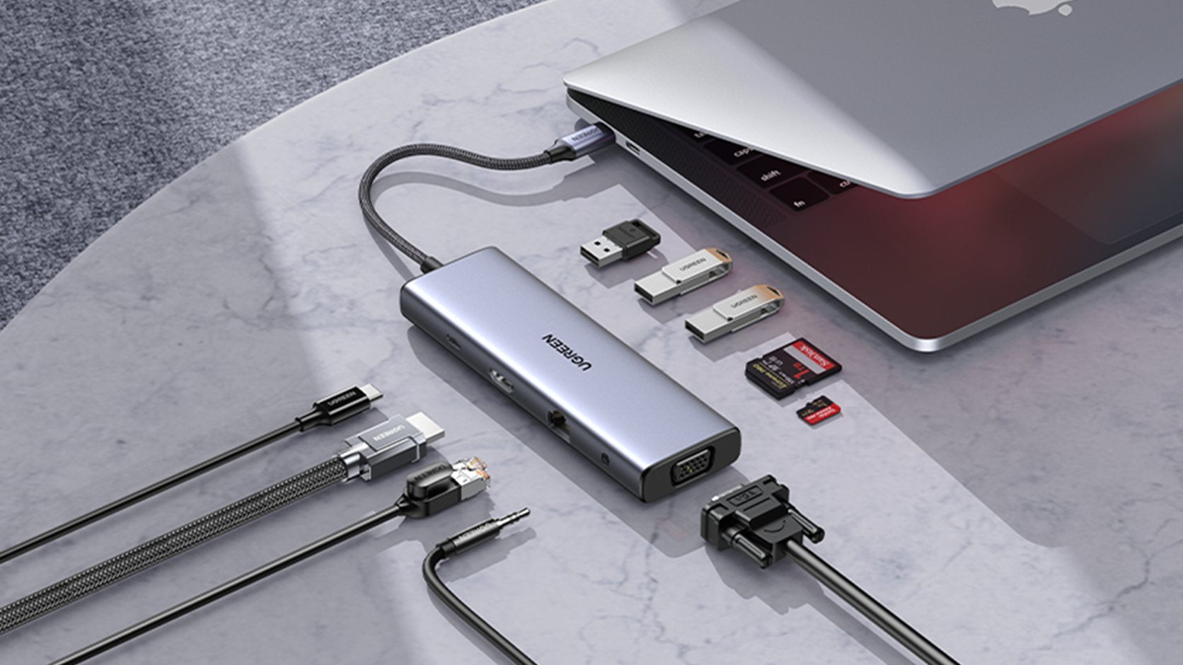 EAN 6941876216017 - Ugreen Revodok 10-in-1 USB-C Hub imagen 13