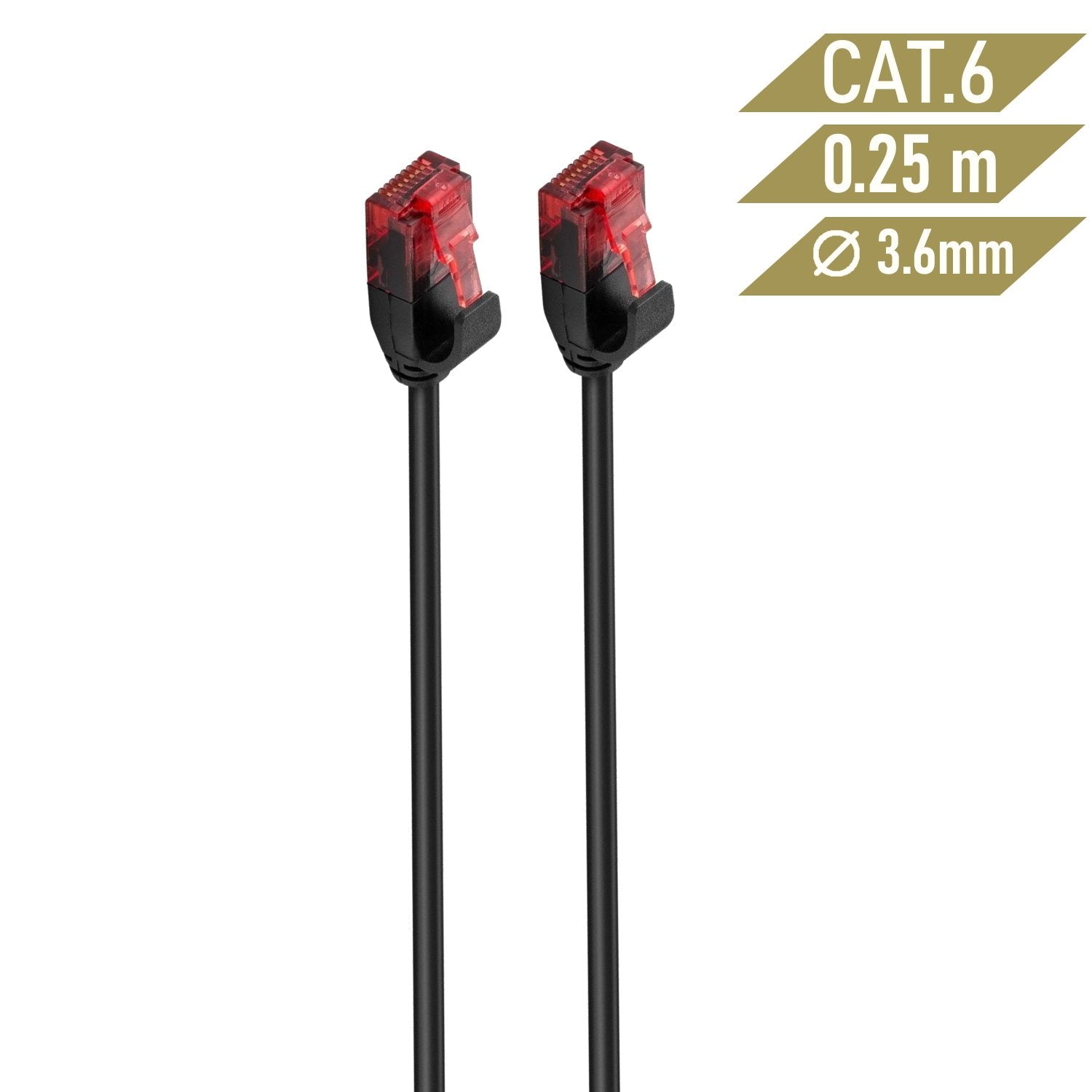 Ewent Cable Cat. 6 U/Utp Slim Networking 2 M