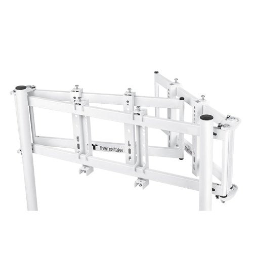 Soporte Para 3 Monitores De 32" Thermaltake Triple Racing Blanco