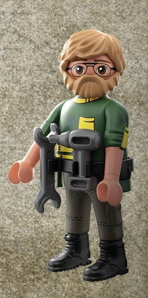 Playmobil 70629 Tío Rob: Armado Para El Combate