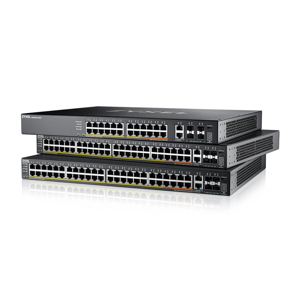 Zyxel Xgs2220-30 Gestionado L3 Gigabit Ethernet (10/100/1000) Negro