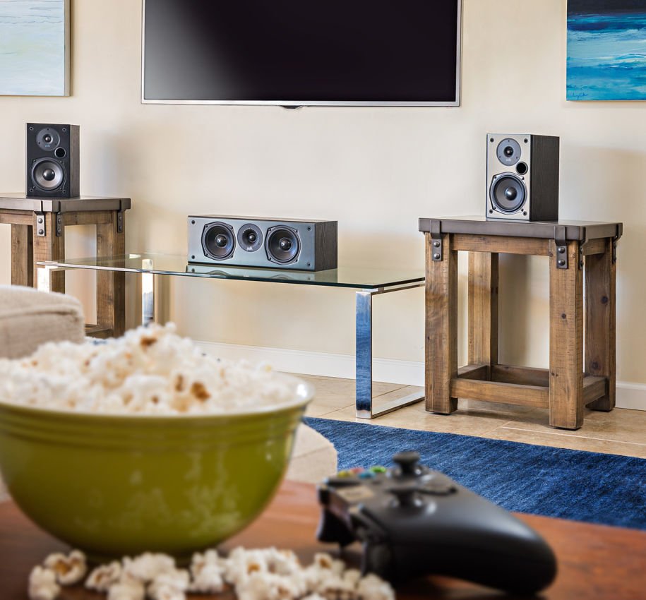 Polk T30c Black Altavoz Canal Central 3 Vías