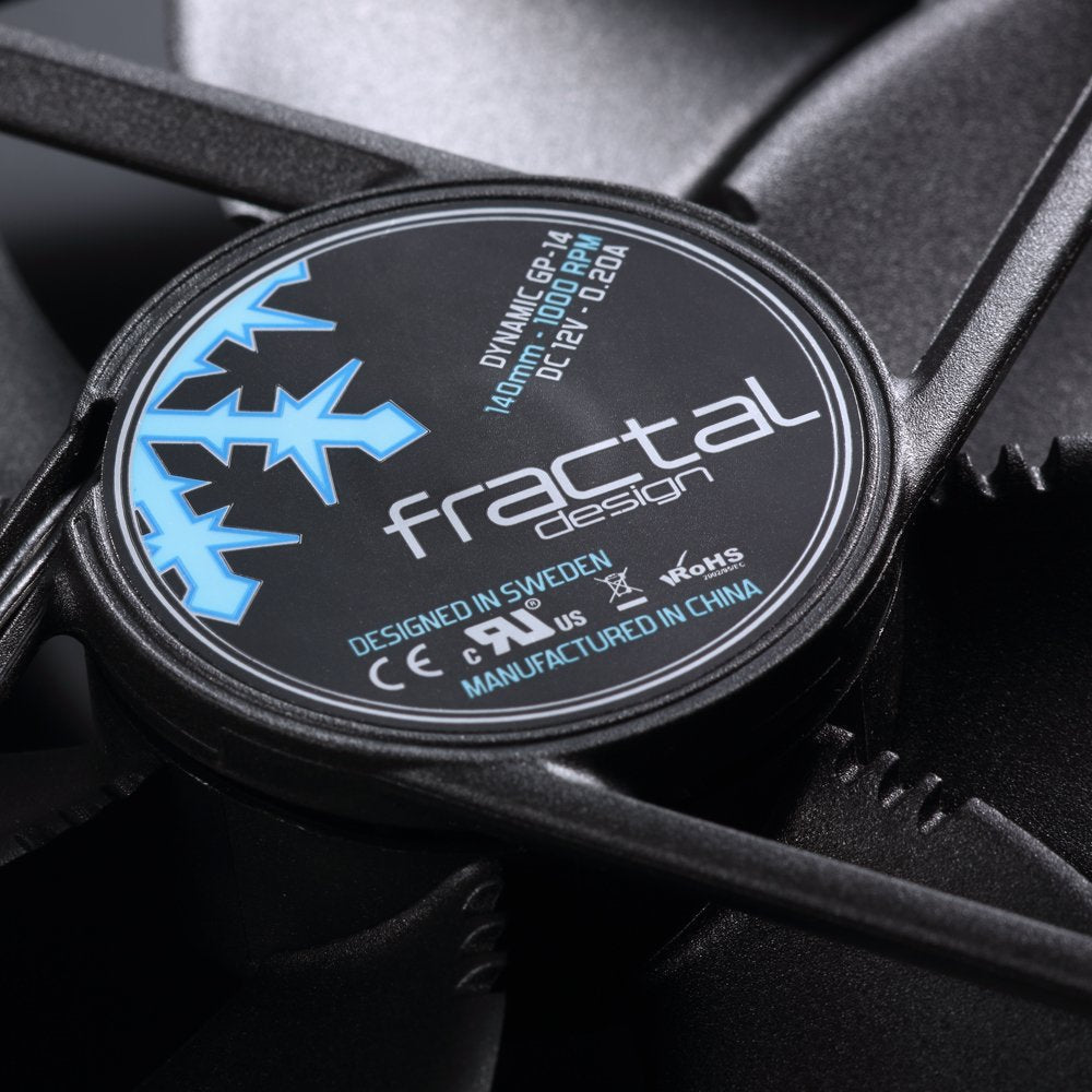 EAN 7350041083313 - Fractal Design FD-FAN-DYN-GP14-BK sistema de refrigeración para ordenador Carcasa del ordenador Ventilado imagen 4