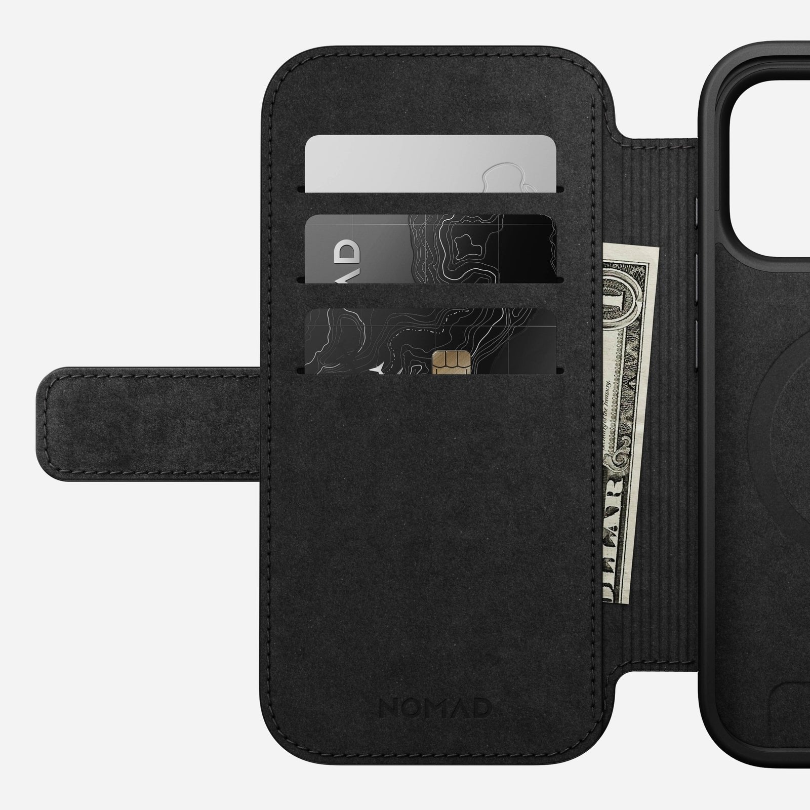 Nomad Modern Leather Folio Iphone 17 Pro Brown