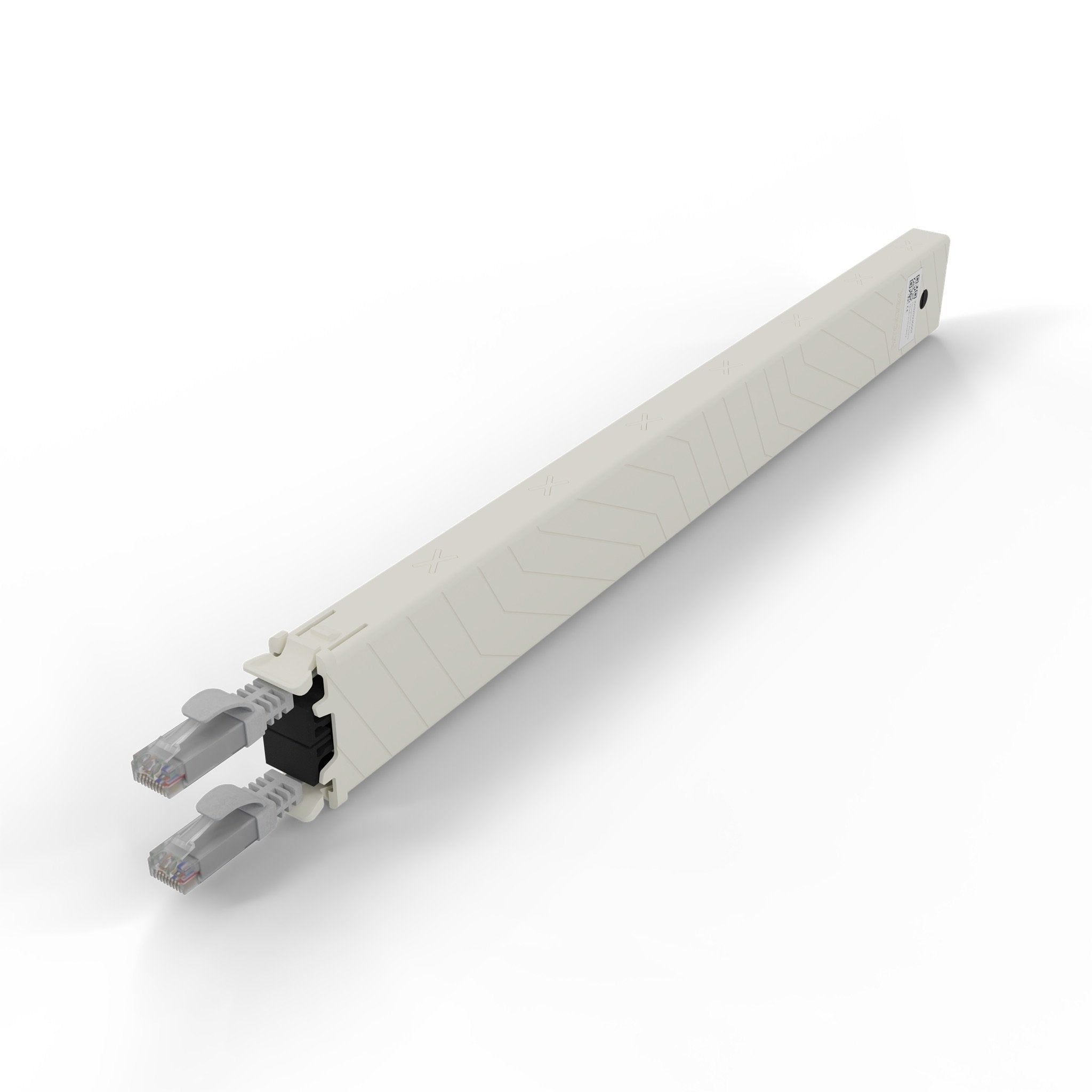 Patchbox.One Kassette Cat 6a 8he Utp 0,8m Gris