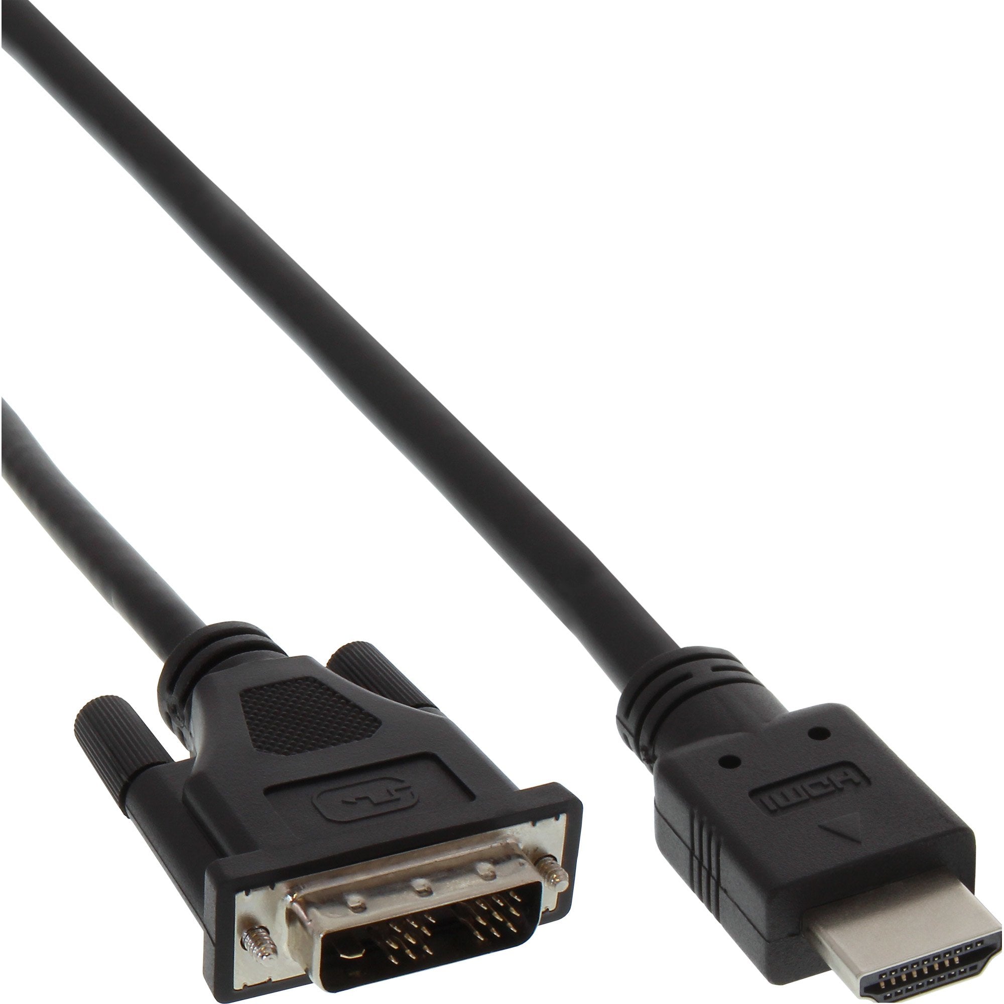 Inline Hdmi-Dvi Cable Hdmi Macho A Dvi Macho 18+1 Negro 0,3m