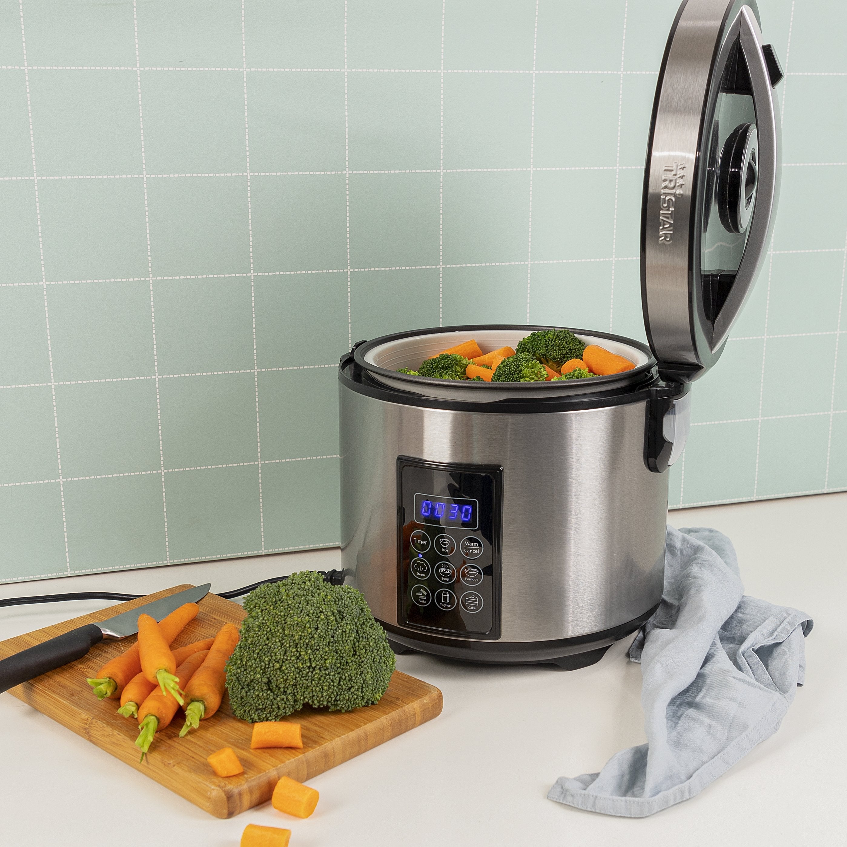 Vaporera Tristar Rk-6138 1 Cesta(S) Independiente 900 W Gris