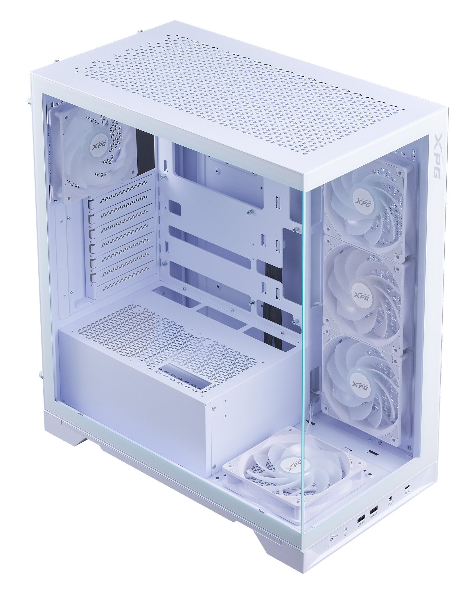 EAN 4711085947710 - XPG Invader X BTF Midi Tower Blanco imagen 1