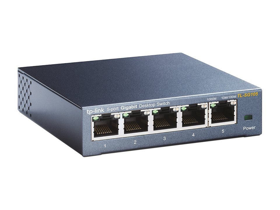 EAN 6935364021146 - TP-Link TL-SG105 No administrado Gigabit Ethernet (10/100/1000) Negro imagen 2