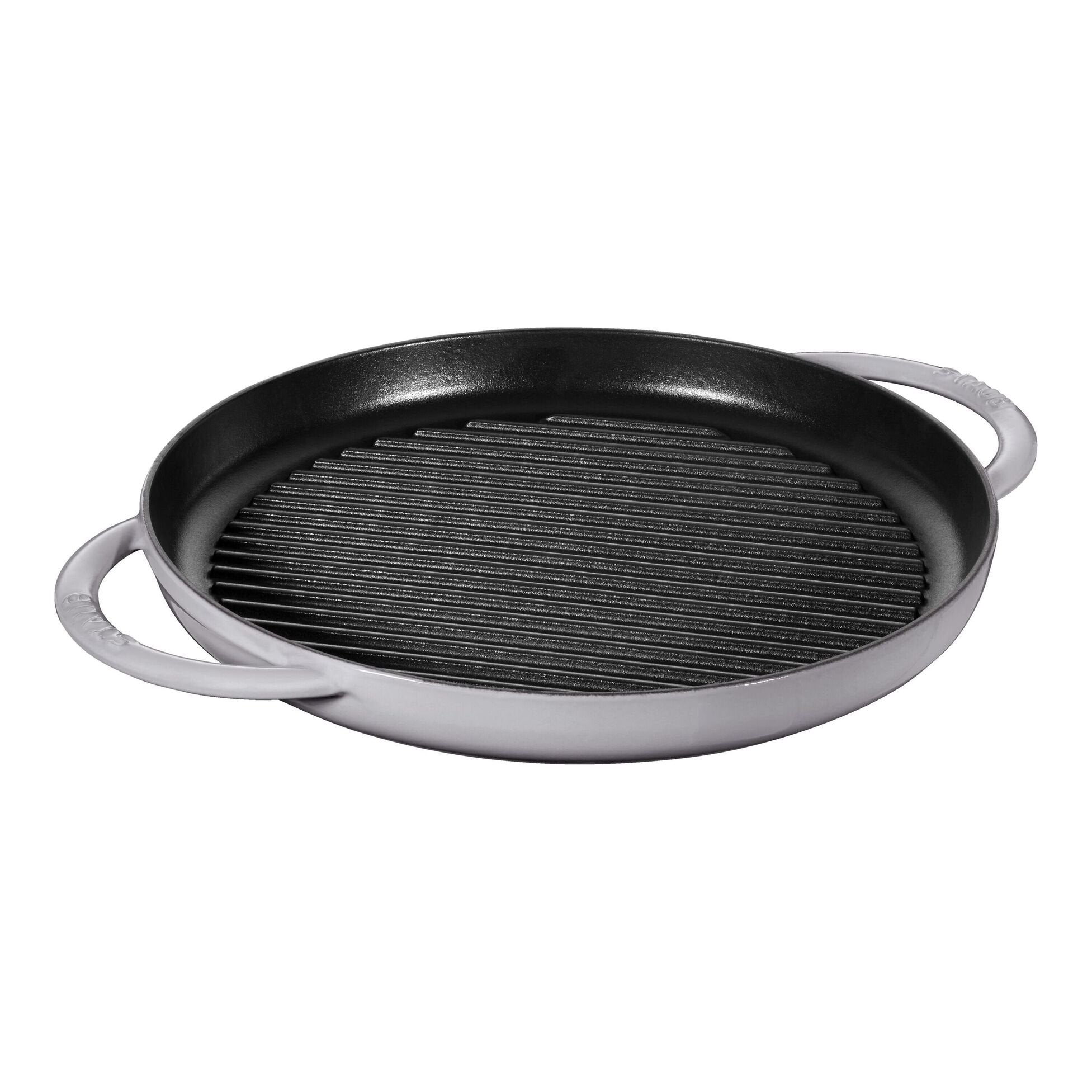 Sartén Staub Grill De Inducción Redonda 30cm Gris Grafito