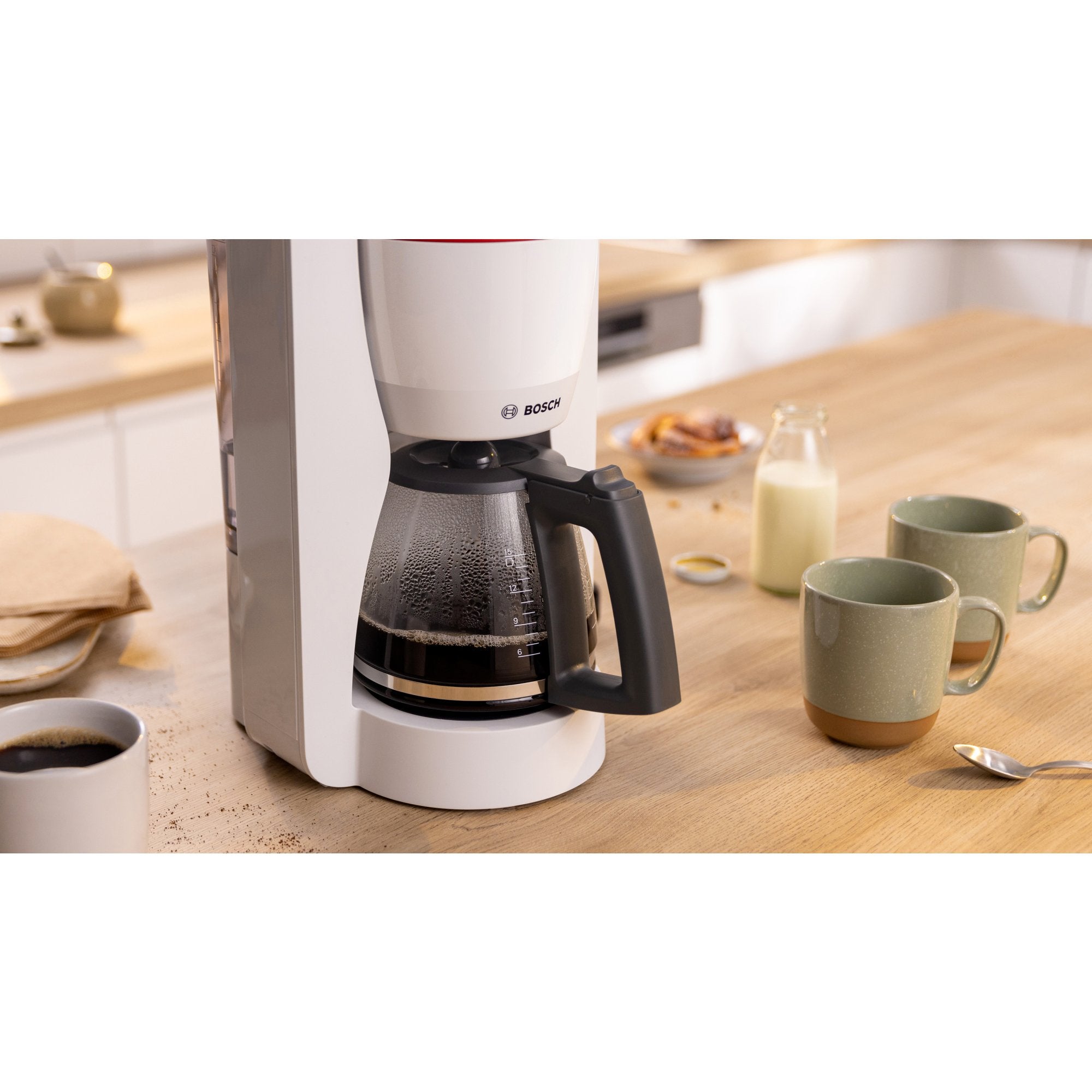 Cafetera De Filtro Bosch Home Tka3m131 Blanco