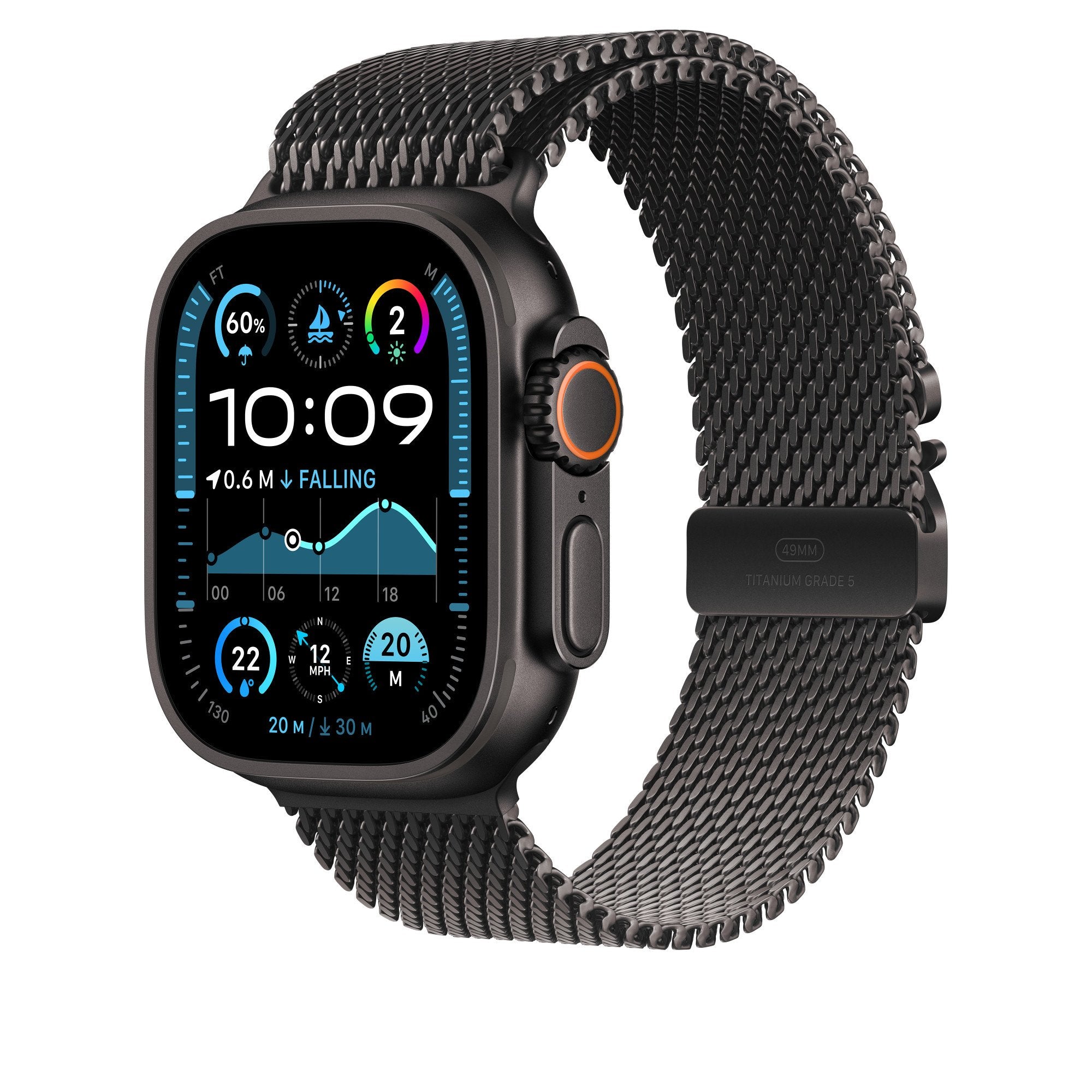 EAN 0195949656279 - Apple MXKF3ZM/A Accesorios para dispositivos vestibles inteligentes Grupo de rock Negro Titanio imagen 2