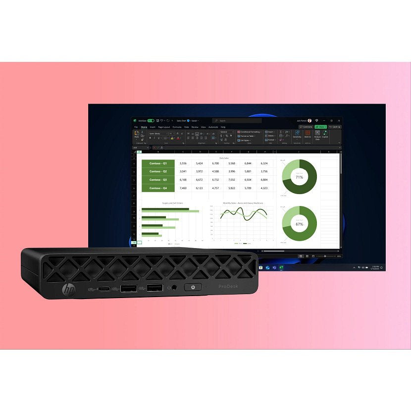 EAN 0199896402668 - HP ProDesk 4 Mini G1i Desktop AI PC Intel Core Ultra 7 265T 16 GB DDR5-SDRAM 512 GB SSD Windows 11 Pro Mi imagen 4