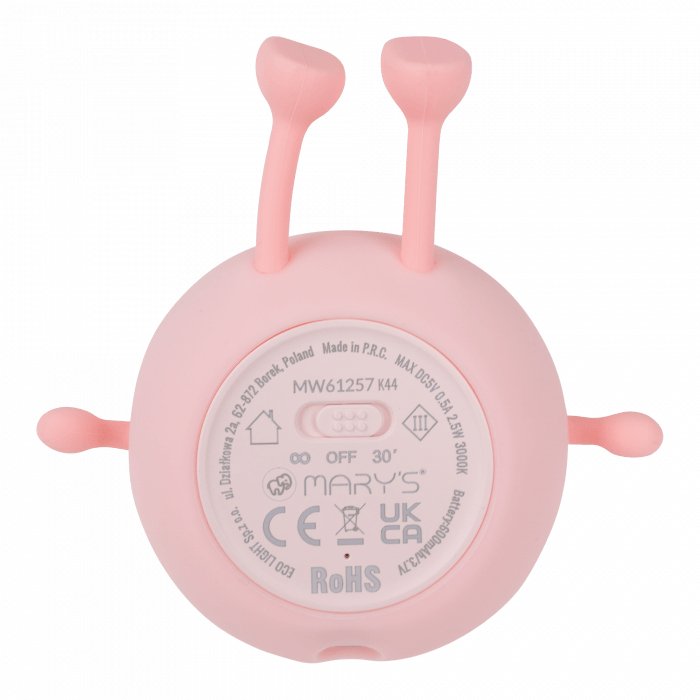 Lámpara Nocturna Led Recargable Modelo Melocotón