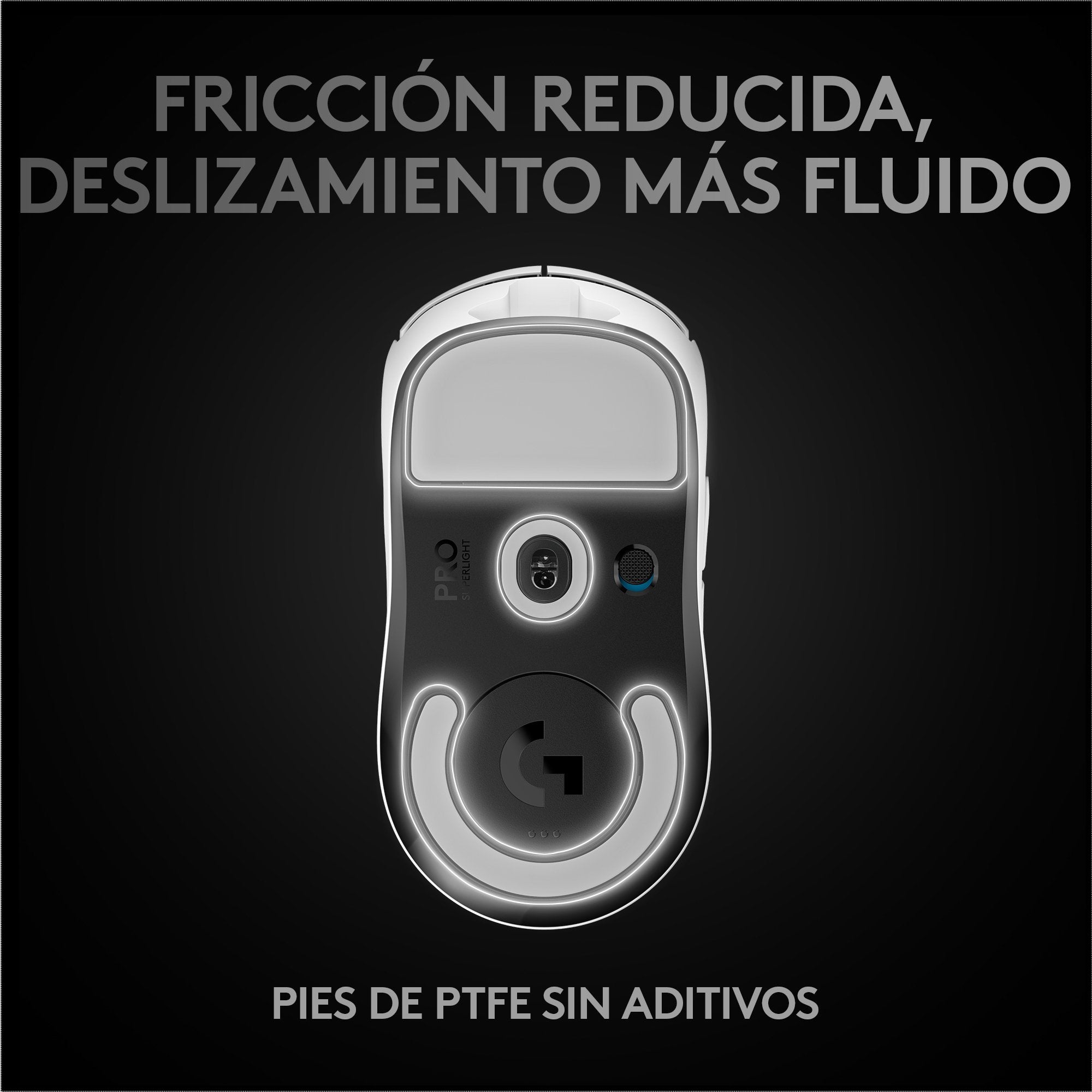 Logitech G Pro X Superlight Ratón Mano Derecha Rf Inalámbrico 25600 Dpi