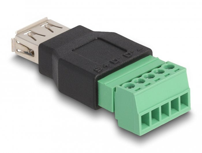 Delock Usb 2.0 Typ-A Bu Zu Terminalblock Adapter 2-Teilig