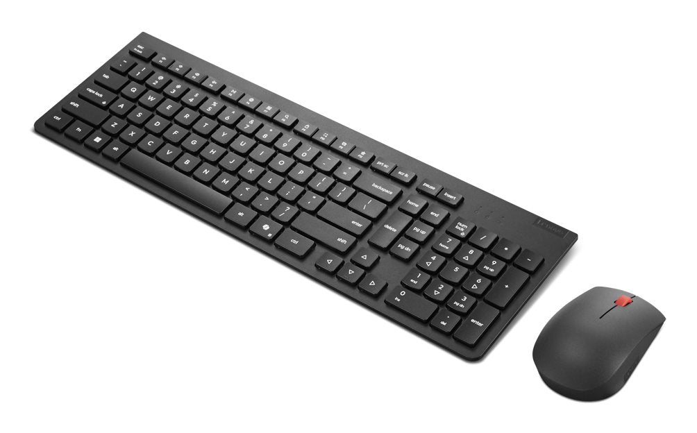 EAN 195892116622 - Lenovo 4X31R64457 teclado Ratón incluido Oficina RF inalámbrico Belga, Inglés Negro imagen 2