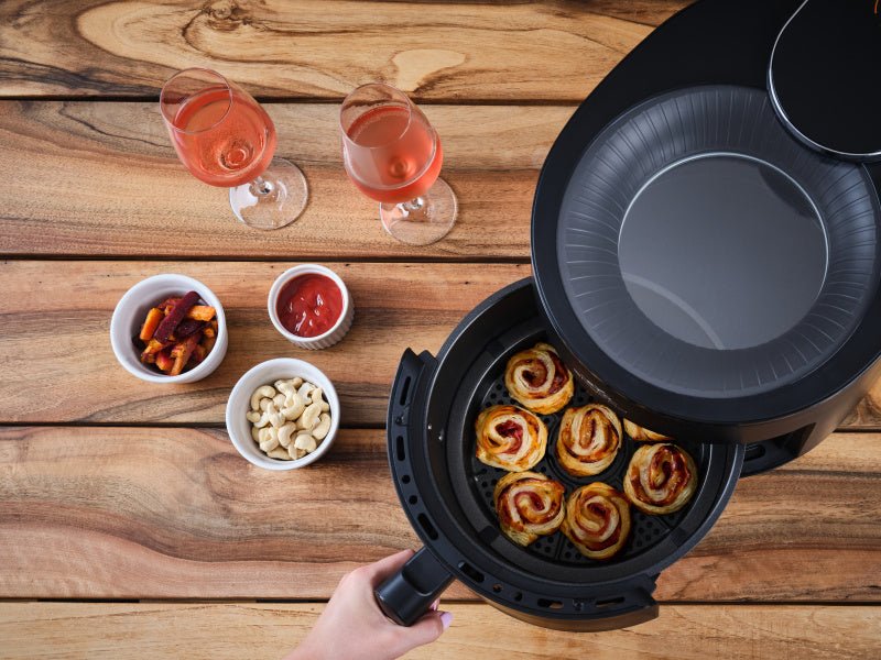 EAN 8590393414000 - Eta Skyfry Sencillo 5 L Independiente 1500 W Freidora de aire caliente Negro imagen 19