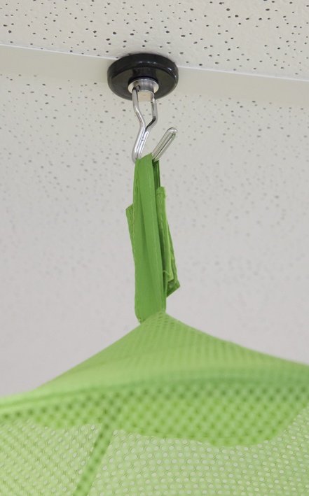 Maul Magnet Karussell-Haken  37 Mm , 5 Kg, 2 M. Negro