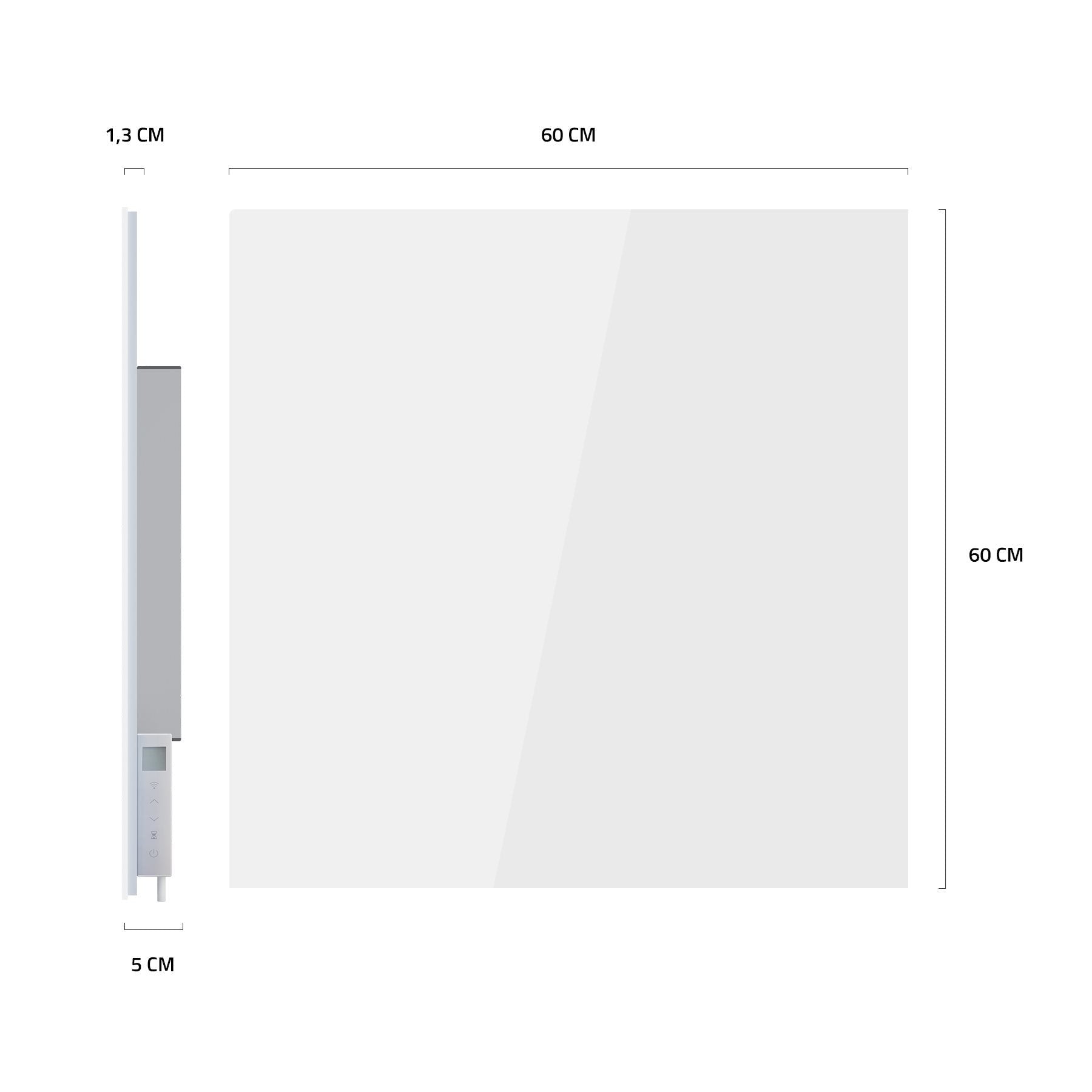 Calefactor Hombli Hbir-0309 Eléctrico Interior Blanco 400 W  Infrarrojo