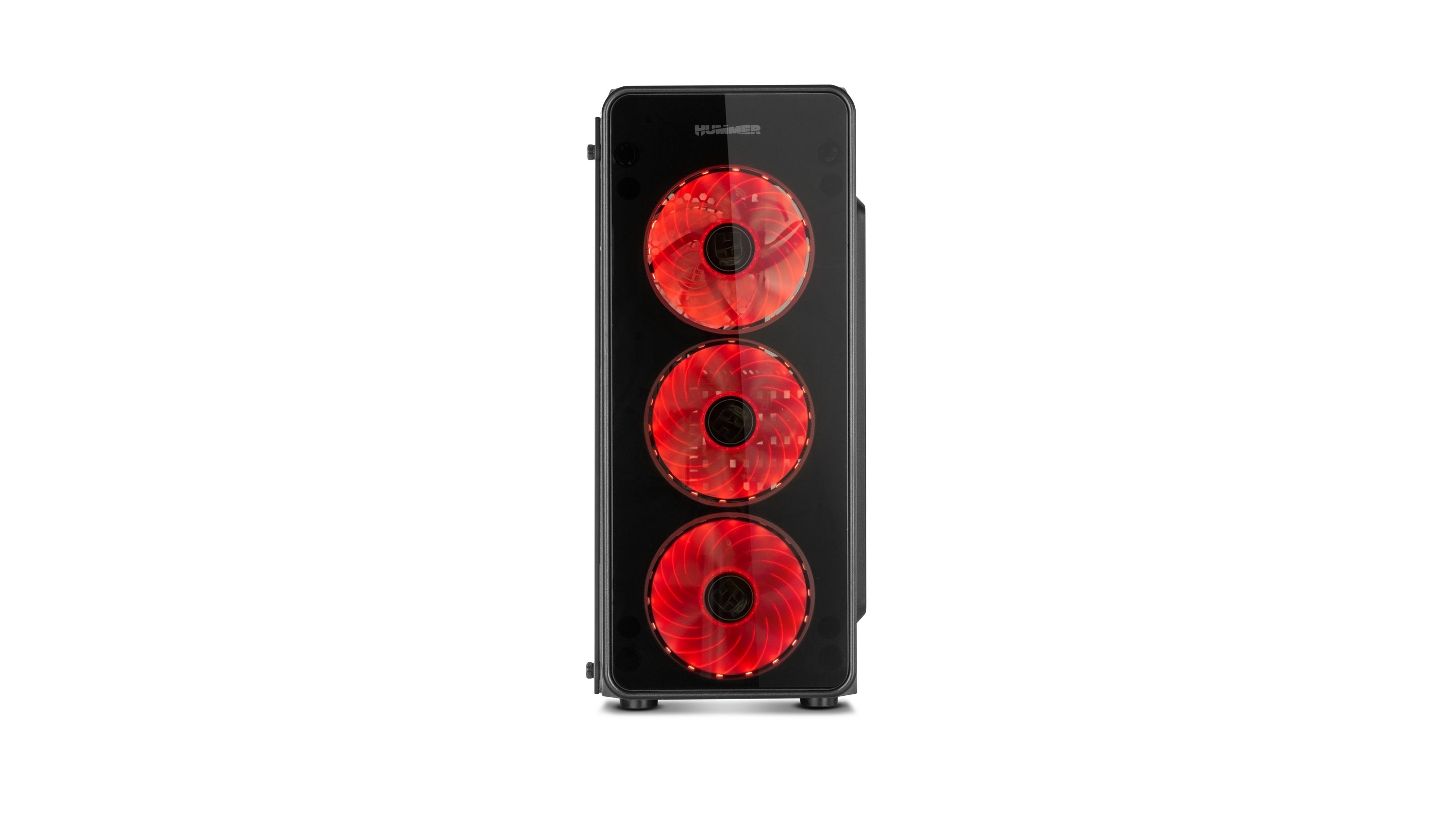 Caja Pc Nox Atx Hummer Tgm Rainbow 1xusb3.0 2xusb2.0 Negro Rgb