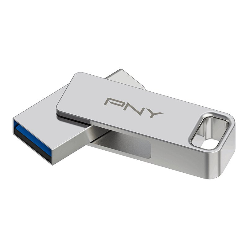 EAN 0751492681726 - PNY DUO LINK unidad flash USB 256 GB USB Type-A / USB Type-C 3.2 Gen 1 (3.1 Gen 1) Acero inoxidable imagen 2