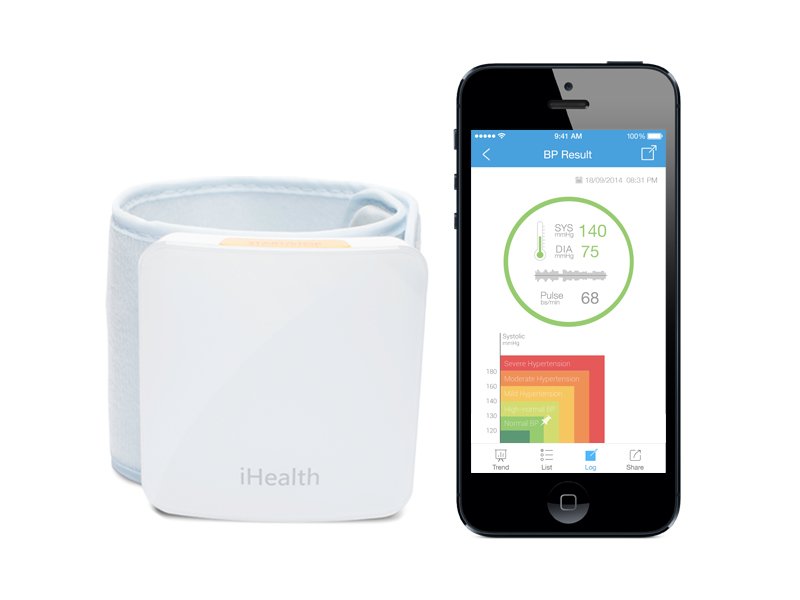 EAN 0855111003941 - iHealth Wireless blood Pressure Wrist Monitor Antebrazo Automático imagen 4