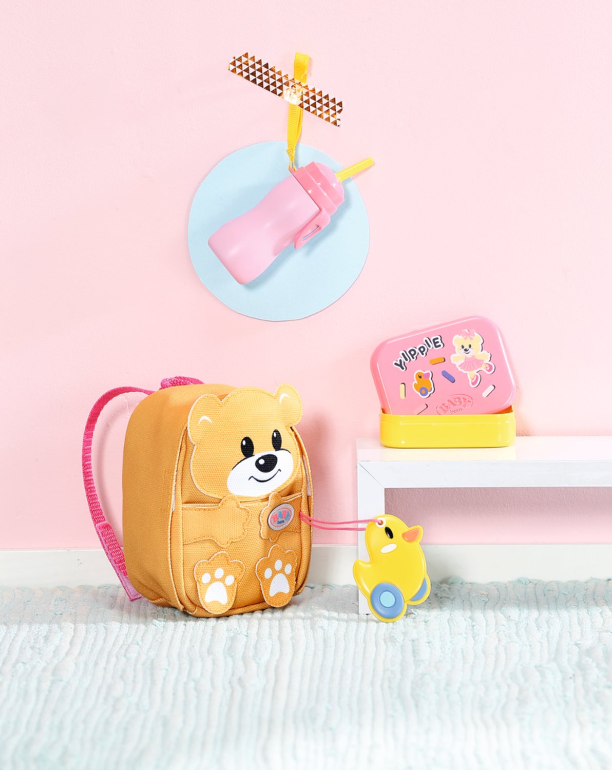 Zapf Creation Baby Born® Juego De Mochila Para Guardería, Accesorios Para Muñecas 834961