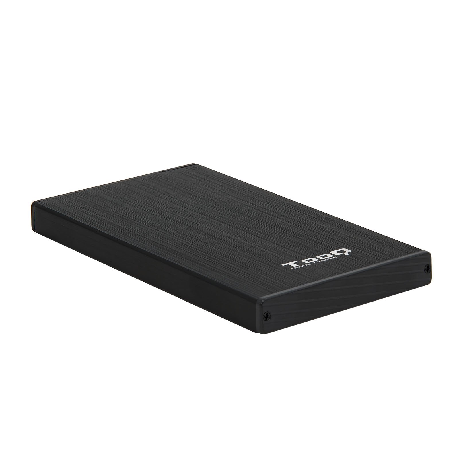 Tooq Carcasa Externa Hdd/Sdd 2.5" Hasta 9,5mm Sata Usb 3.0 - Negro