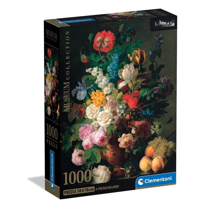 Puzzle Bowl Of Flowers Van Dael Museum 1000pzs