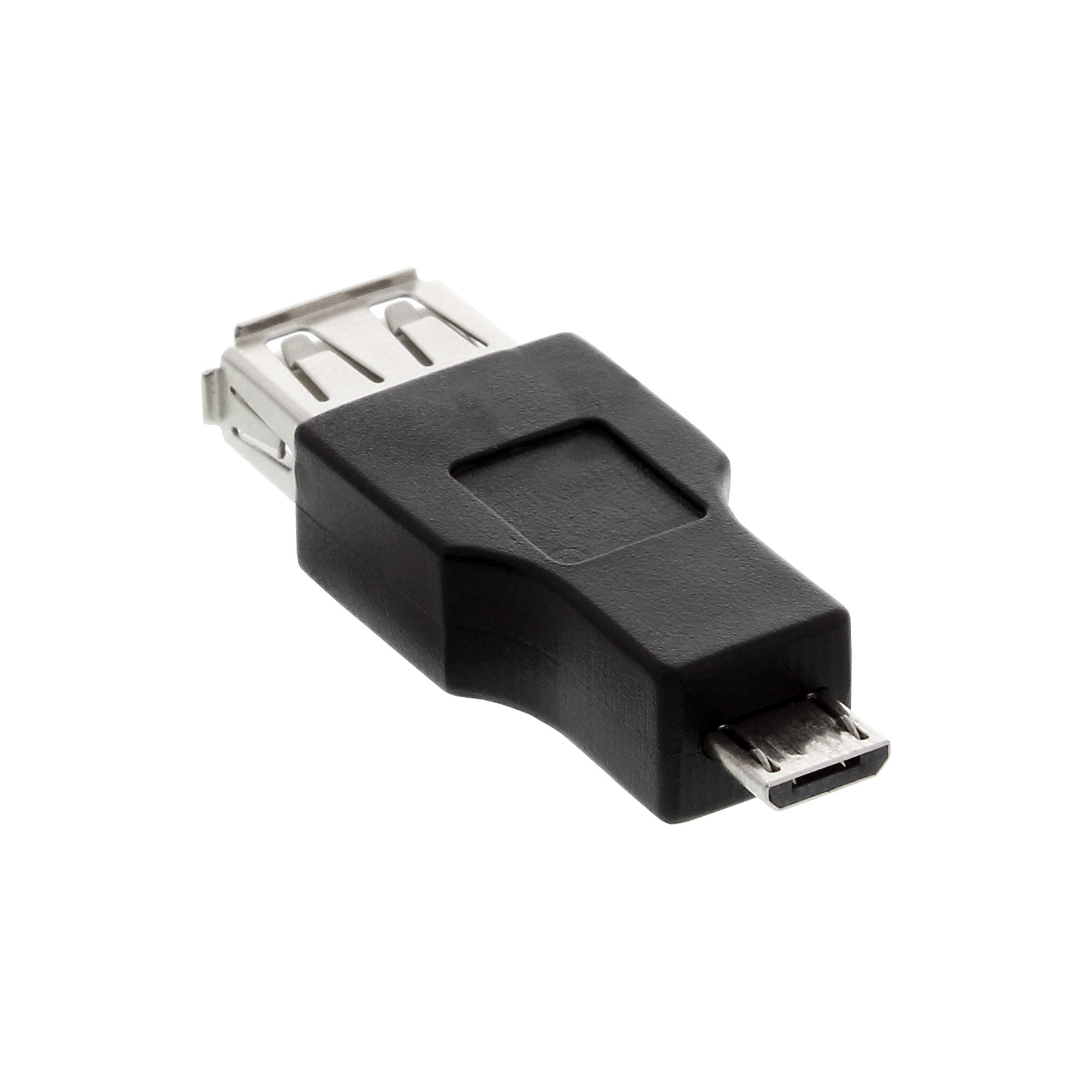 Adaptador Inline Micro Usb Otg Micro-B Macho A Usb A Hembra