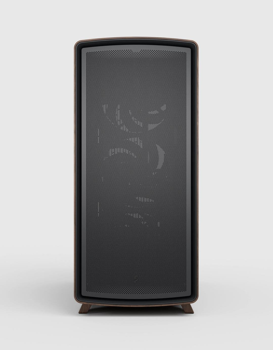 Caja Pc Fractal Design Summit Negro Solid (Negro Madera) Fd-C-Sum1a-03