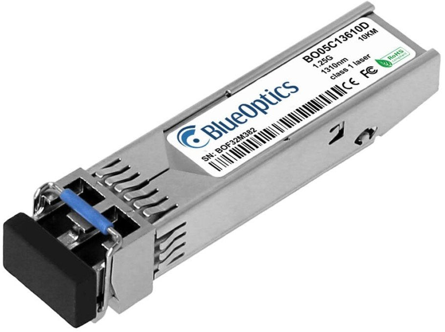 Blueoptics Allied Telesis At-Splx10 Blueoptics Bo05c13610d Sfp Transceiver, 1000base-Lx, Singlemode Fiber, 1310nm, 10km