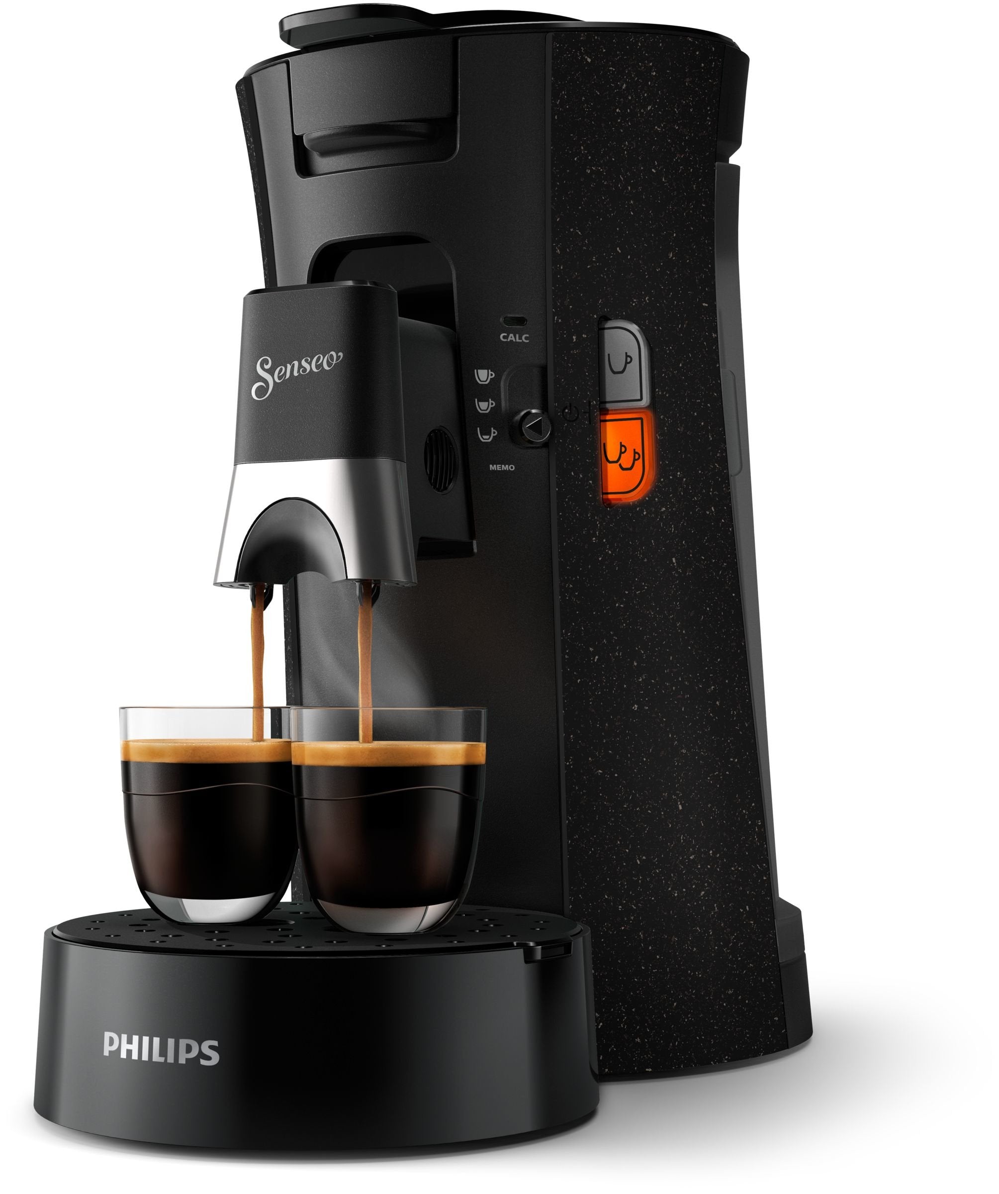 Cafetera  Philips Intensity Plus Función De Memoria  De Monodosis Negro 0,9 L, Dosis De Café, 1450 W, Negro