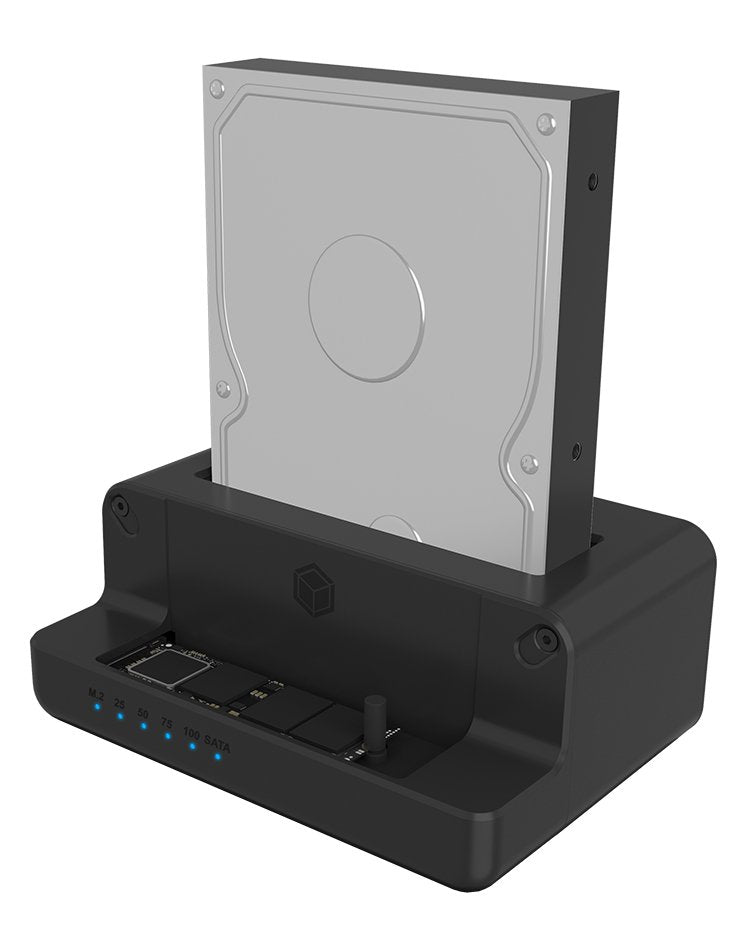 Docking Icy Box Ib-2914mscl-C31 Usb 3.2 Gen 2 (3.1 Gen 2) Type-C Negro