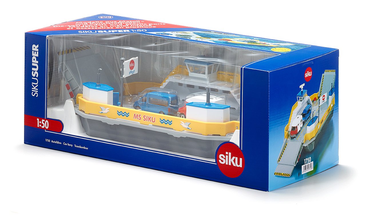Transbordador De Coches Siku Super, Modelo De Vehículo 1750