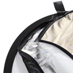 Walimex 17682 Reflector De Estudio Fotográfico Alrededor Negro, Oro, Plata, Transparente, Blanco