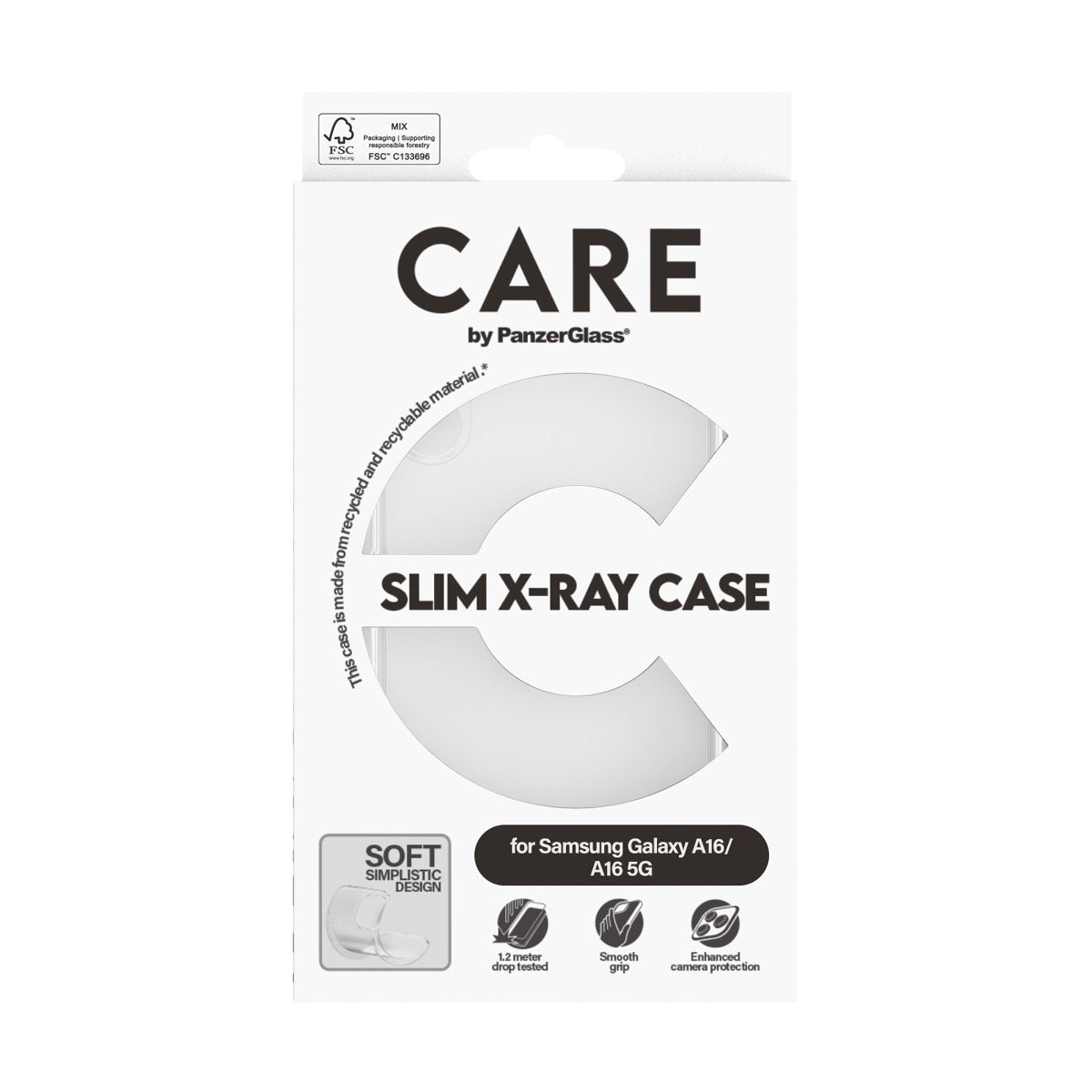 EAN 5715685014994 - PanzerGlass CARE™ by ® X-Ray Case Samsung Galaxy A16 4G | A16 5G funda para teléfono móvil Transparente imagen 3
