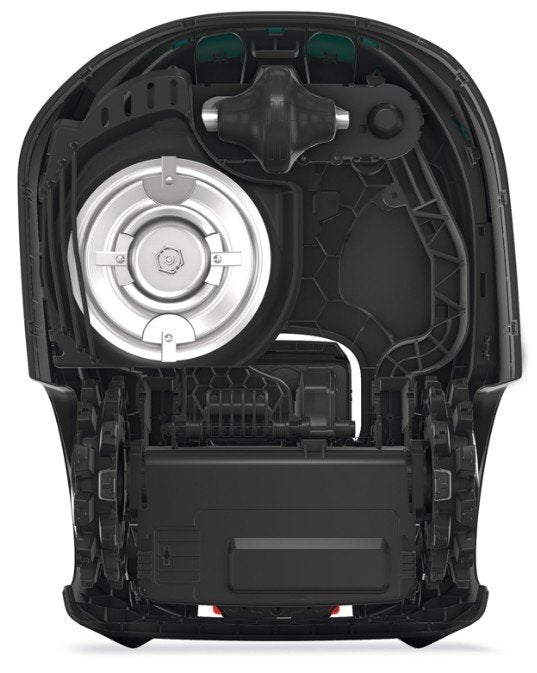 Robomow Rk2000 Robot Cortacésped Batería Negro, Rojo, Turquesa Verde Oscuro/Negro, Robot Cortacésped, 2000 M², 21 Cm, 20 Cm, 100 Cm, 45%